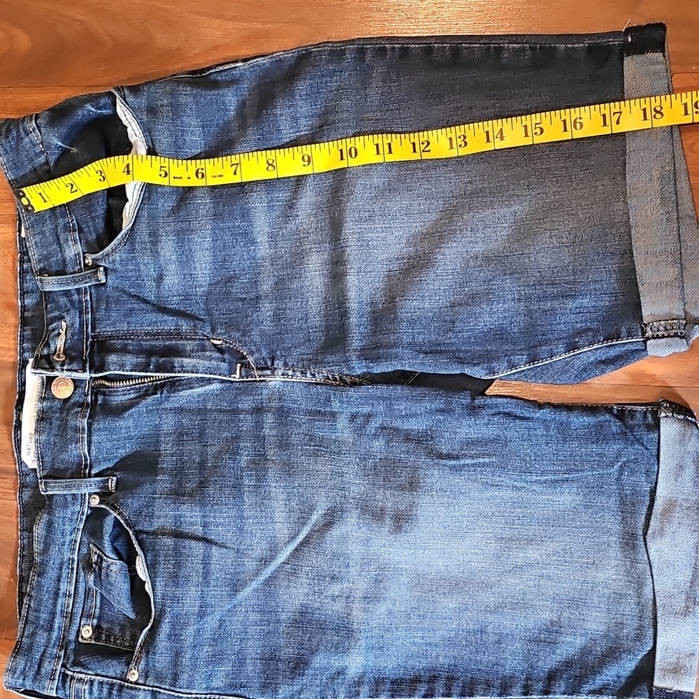 Women's Blue Denim Shorts